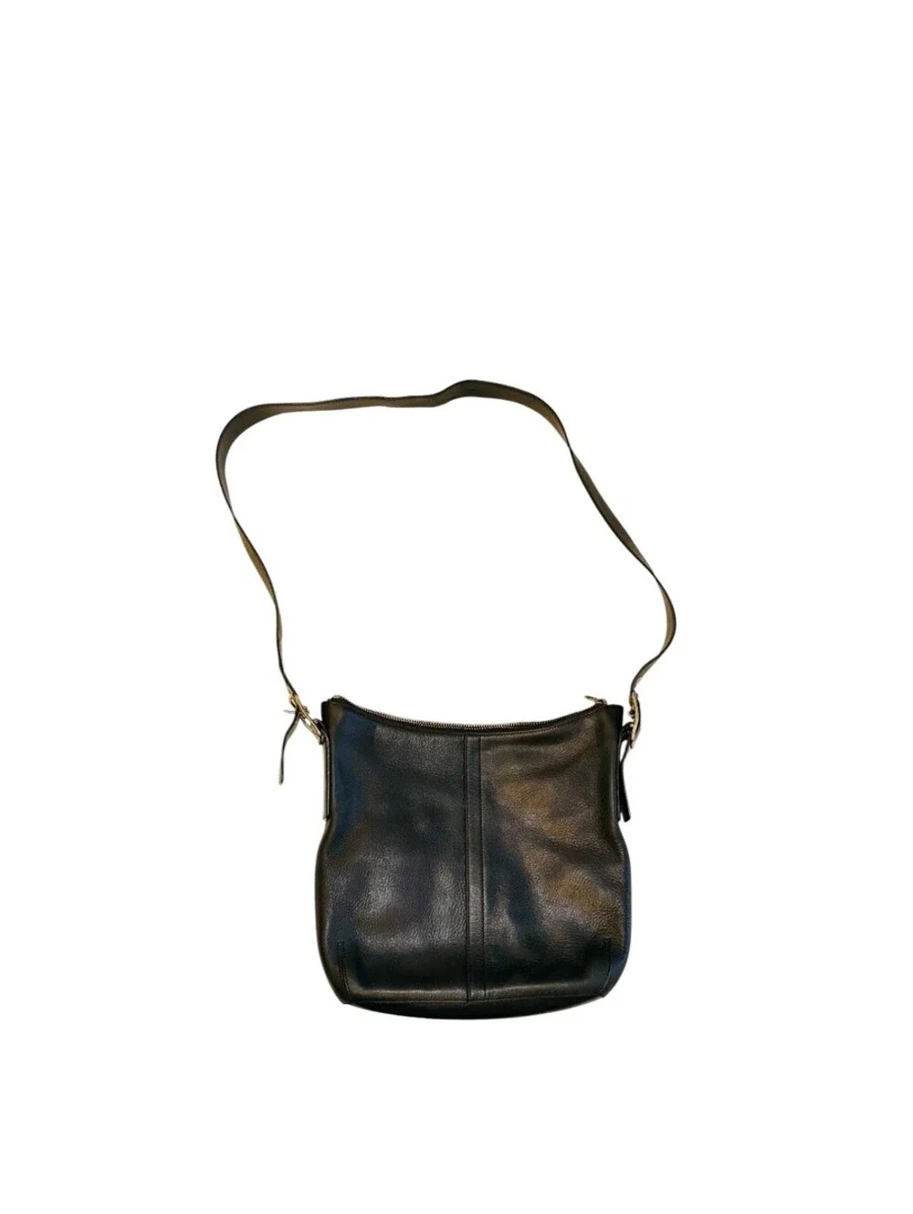Coach Black Leather Legacy Slim Duffle